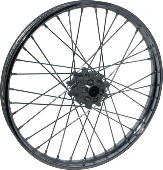 Rim - Front 19" Chrome, Steel Dirt Bike Rim 1.40x19 Disc Brake